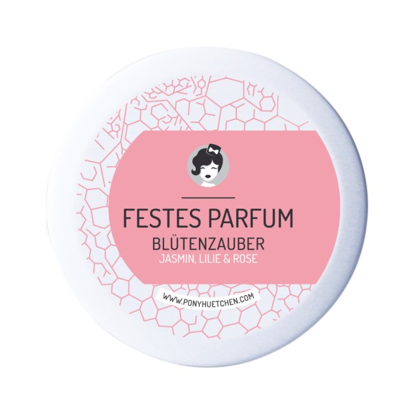 PonyHütchen - Festes Parfum - Blütenzauber