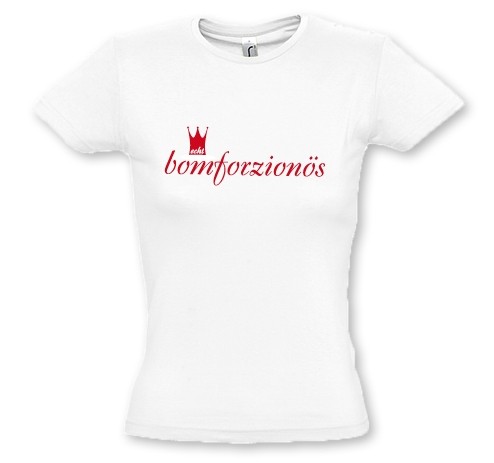 Damen-T-Shirt Bomforzionös - Größe XL