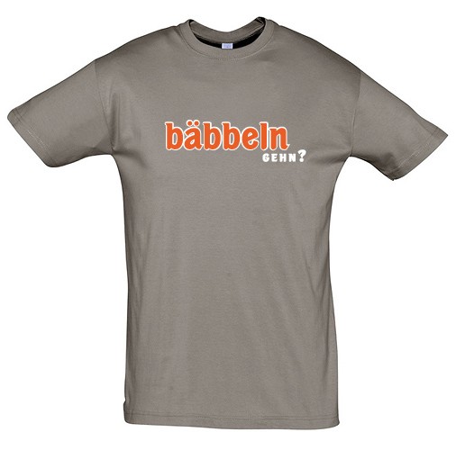 T-Shirt Bäbbeln gehn? - Größe XL