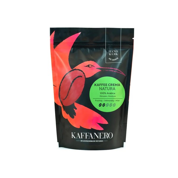 Kaffee Crema Grün - Natura - ganze Bohnen, 250g