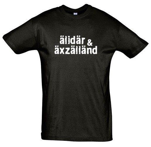 T-Shirt älidär & äxzälländ - Größe M