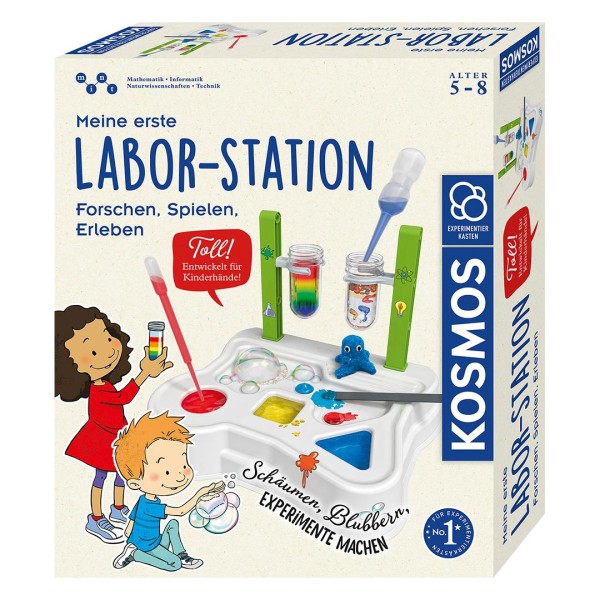 Meine erste Labor-Station Experimentierkasten - Kreativset für Kinder